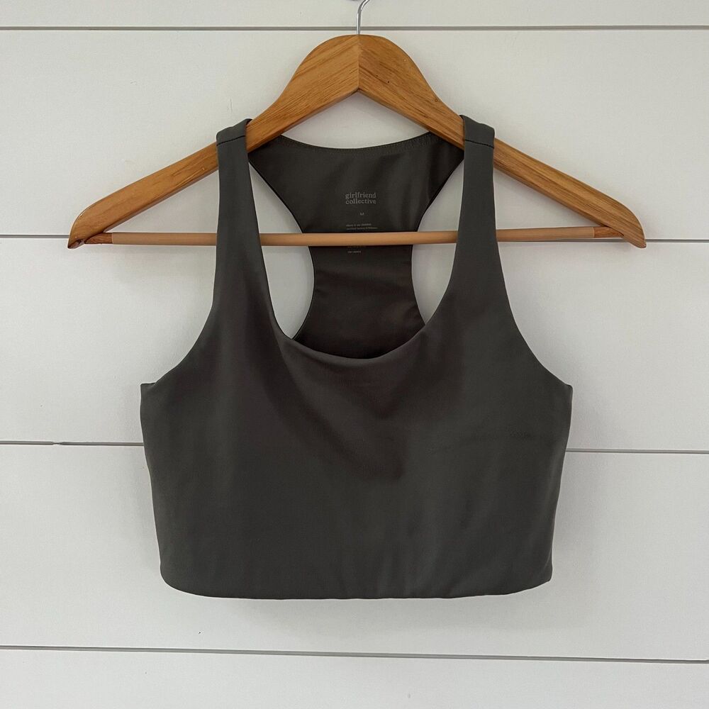 Paloma Racerback Bra Girlfriend Thyme Collective Sports Bra Women's Medium